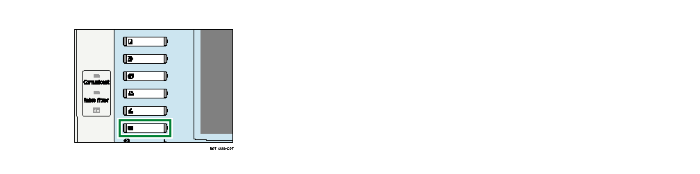 Il·lustració de la tecla altra funció