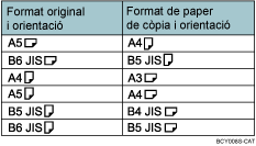 Il·lustració de còpies dobles