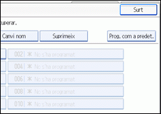 Il·lustració de la pantalla del panell d'operacions
