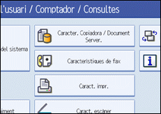 Il·lustració de la pantalla del panell d'operacions