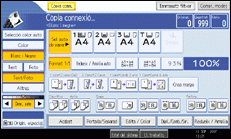 Il·lustració de la pantalla del panell d'operacions