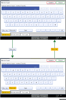 Il·lustració de les tecles