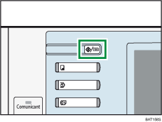 Il·lustració de la tecla Eines d'usuari / Comptador.
