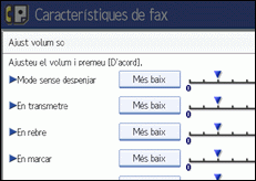 Il·lustració de la pantalla del panell d'operacions