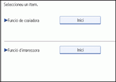 Il·lustració de la pantalla del panell d'operacions