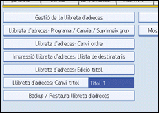 il·lustració de la pantalla del panell de control