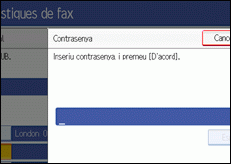 Il·lustració de la pantalla del panell de control