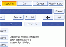 Il·lustració de la pantalla del panell de control