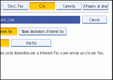 Il·lustració de la pantalla del panell de control