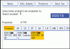 Il·lustració de la pantalla del panell de control