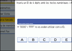 Il·lustració de la pantalla del panell de control