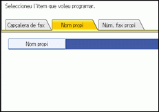 Il·lustració de la pantalla del panell de control