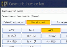 Il·lustració de la pantalla del panell de control