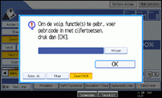 Schermafbeelding Bedieningspaneel