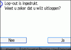 Schermafbeelding Bedieningspaneel