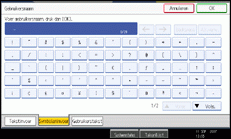 Schermafbeelding Bedieningspaneel