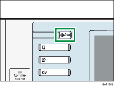 Afbeelding van de toets Gebruikersinstellingen/Teller.
