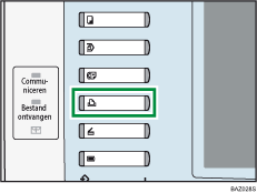 Afbeelding van printertoets