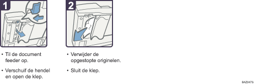 Schermafbeelding Bedieningsprocedure