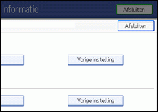 Schermafbeelding Bedieningspaneel