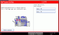 Schermafbeelding Bedieningspaneel