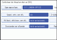 Schermafbeelding Bedieningspaneel