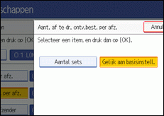 Schermafbeelding Bedieningspaneel