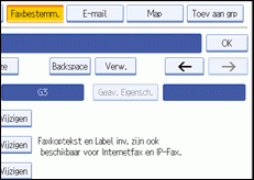 Schermafbeelding Bedieningspaneel