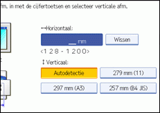 Schermafbeelding Bedieningspaneel