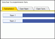 Schermafbeelding Bedieningspaneel