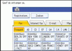 Schermafbeelding Bedieningspaneel