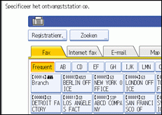 Schermafbeelding Bedieningspaneel