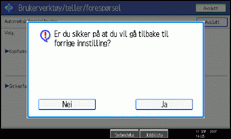 Illustrasjon for betjeningspanelskjerm