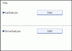 Illustrasjon for betjeningspanelskjerm