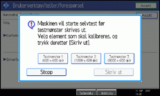 Illustrasjon for betjeningspanelskjerm