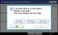 Illustrasjon for betjeningspanelskjerm