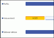 Illustrasjon av operasjonspanelet