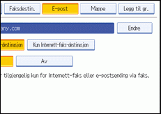 Illustrasjon av operasjonspanelet