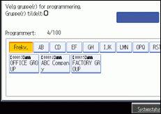 Illustrasjon av operasjonspanelet