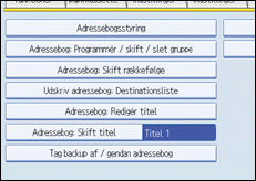 Skærmillustration af betjeningspanel