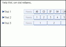 Skærmillustration af betjeningspanel