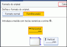 Imagem do ecr&atilde; do painel de opera&ccedil;&otilde;es