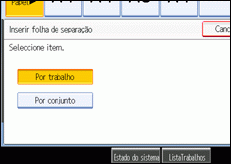 Imagem do ecr&atilde; do painel de opera&ccedil;&otilde;es