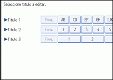 ilustração do ecrã do painel de operação