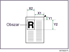 Ilustracja przedstawia usuwanie obszaru na zewntrz