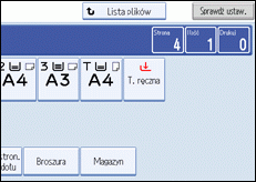 Ilustracja ekranu panelu operacyjnego