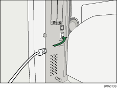 ilustracja podczania kabla interfejsu Ethernet