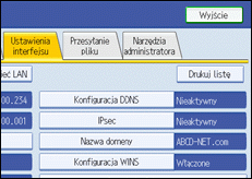 ilustracja ekranu panelu operacyjnego