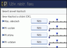 Obr&aacute;zek obrazovky ovl&aacute;dac&iacute;ho panelu