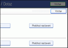 Obr&aacute;zek obrazovky ovl&aacute;dac&iacute;ho panelu